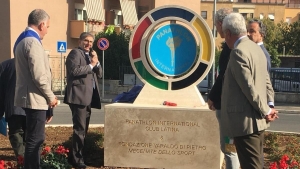 PC Latina - I 60 anni del Panathlon di Latina - Inaugurazione del Monumento al Fair Play