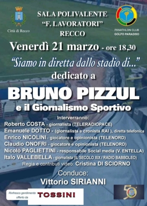 Panathlon Club Golfo Paradiso - Tributo a Bruno Pizzul