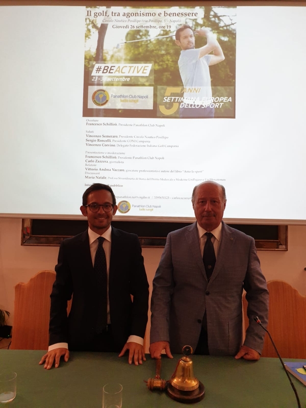Napoli - EWoS 2019 - "Il golf tra agonismo e benessere
