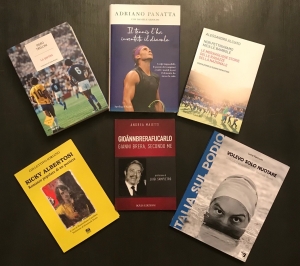 The six finalists of the Bancarella Sport 2020