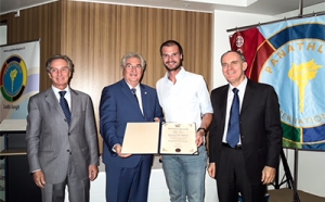P.C. Lugano - Massimo riconoscimento internazionale Fair play a Filippo Rossi