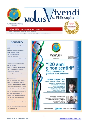 Como - Notiziario n 4 marzo 2022