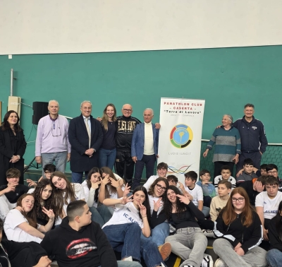Panathlon Club di Caserta con gli studenti dell'Istituto Comprensivo di ALIFE