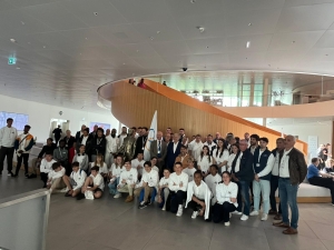 Grande participation au Relais du Centenaire des Jeux Olympiques "Entre Sport et Culture"