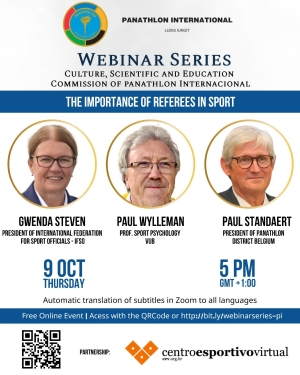 Einladung zum Webinar: Schiedsrichter – Hüter der Werte im Sport