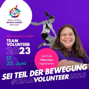 Special Olympics World Games Berlin 2023 ricerca volontari e volontarie