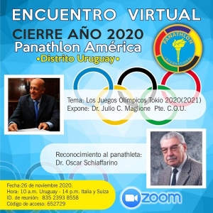 District Uruguay – Videoconference on "The Tokyo Olympics (2020) 2021"