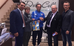Verona 1954 - Visita azzurra del Club