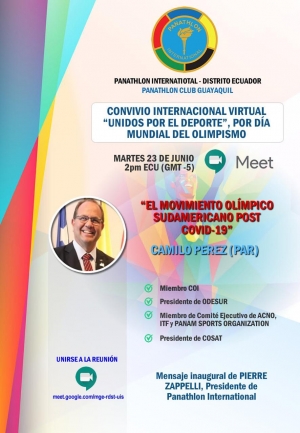 District Ecuador - Virtual Meeting "United by sport "
