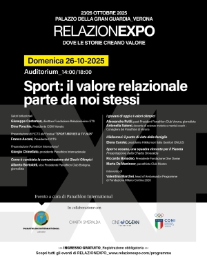 Panathlon International at RelazionExpo – 26. Oktober 2026