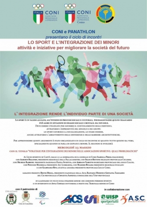 Il Panathlon Como e i Licei Sportivi - 2° Incontro su "Sport e integrazione"