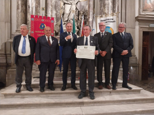 Una sorpresa speciale a Venezia per il Presidente Internazionale Giorgio Chinellato