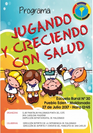 P.C. Maldonado - Punta del Este - Programa "Jugando y creciendo con salud"