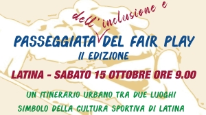 Panathlon Club Latina - "Walk of Fair Play and Inclusion"