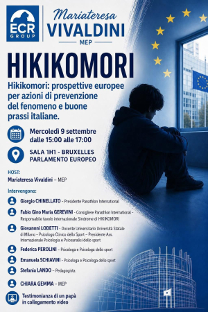 Das Thema „Hikikomori“ erreicht das Europäische Parlament