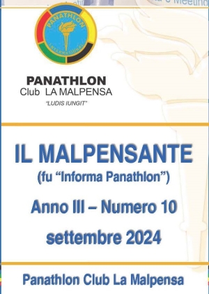 Panathlon International Club La Malpensa - Il Malpensante n 10