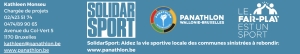 Wallonie-Bruxelles - SolidarSport: action en faveur des clubs sportifs victimes des graves inondations en Belgique.