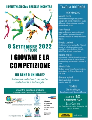 Brescia - Tavola Rotonda "I Giovani e la Competizione"