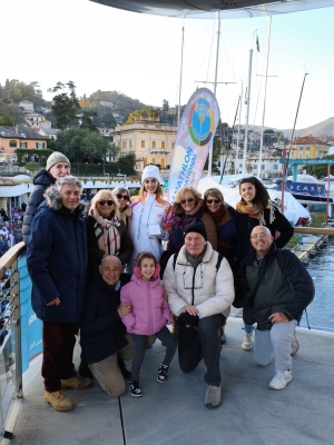 È arrivata oggi a Rapallo la Fiaccola Olimpica