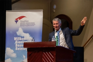 Mit Hippolyt Kempf war ein Olympiasieger zu Gast am Sportforum in Solothurn - Distrikt Schweiz und Fürstentum Liechtenstein