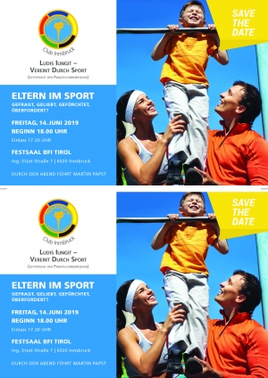 Innsbruck – Événement publique sur le thème « Parents et sport »