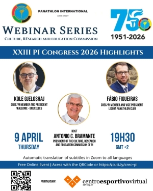 Webinar Series - XXIII Congresso Internazionale del Panathlon International